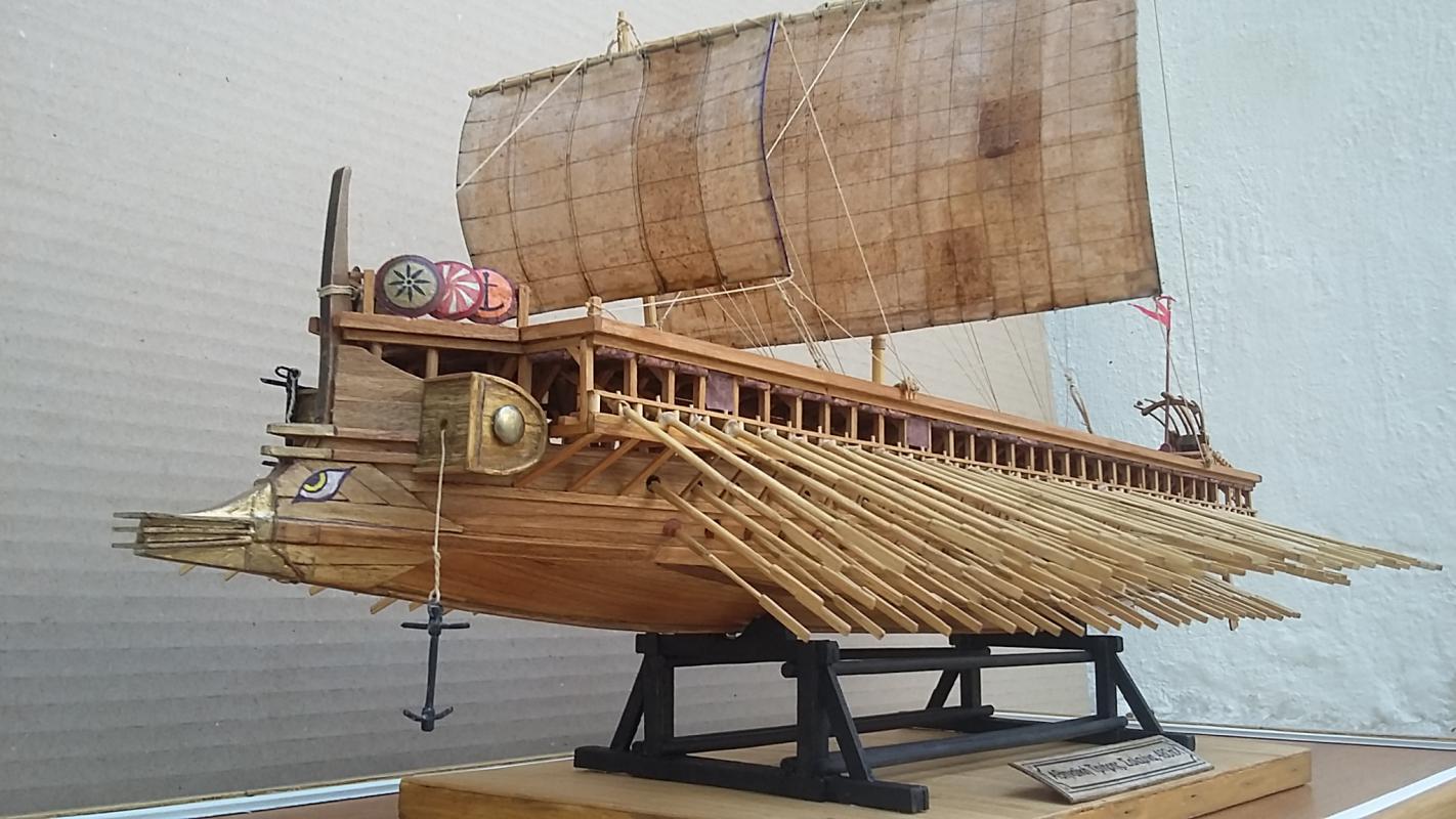 Photos Greek Trireme DUŠEK SHIP KITS